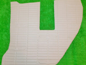 1957 Ford Thunderbird Convertible NOS WHITE LH FRONT COWL SIDE LOWER KICK PANEL