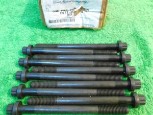 1988-1994 Ford F250 F350 S/D Econoline NOS 7.3L DIESEL CYLINDER HEAD BOLTS (10)