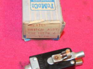 1951 Ford Custom Deluxe Coupe Crestliner Convertible Wagon NOS HEATER SWITCH