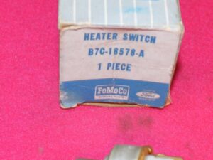 1957 1958 1959 1960 Ford F100 F250 F350 F500 F600 F1100 NOS HEATER BLOWER SWITCH