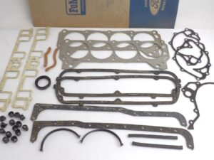 1966 1967 Ford Mustang Fairlane Falcon Cougar NOS 289 ENGINE OVERHAUL GASKET KIT