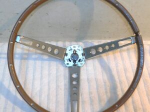 1965 1966 Mustang Fastback Coupe GT Conv Shelby ORIG DELUXE WOOD STEERING WHEEL