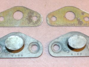 1967-1970 Mustang GT Mach 1 Boss Shelby Cougar Xr7 Gte ORIG DOOR LATCH STRIKERS
