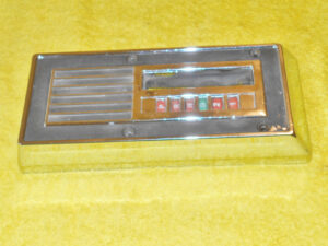 1967 1968 Cougar GT GT-E 6.5 Litre ORIG AUTO A/T SHIFTER TRIM BEZEL w/o CONSOLE