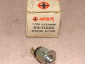 1937-1951 Ford Car Truck 1939-1948 Mercury Car NOS STARTER MOTOR BUTTON SWITCH