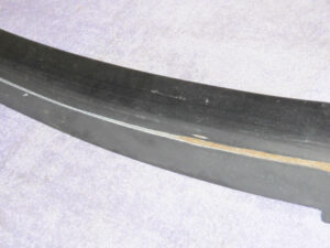 1987 1988 1989 1990 1991 1992 93 Mustang ORIG CONVERTIBLE WINDSHIELD LH TOP TRIM