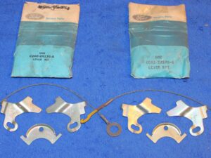 1964-1973 Mustang GT Shelby Cougar NOS 10" DRUM BRAKE SHOE ADJUSTING LEVER KITS