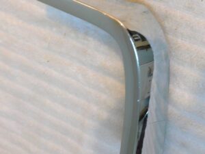 1971 1972 Mustang Fastback Coupe Convert ORIG LH FENDER EXTENSION CHROME MOLDING