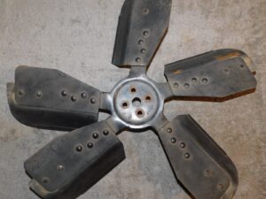 1972 1973 Ford Mustang Mach 1 Cougar Xr7 ORIG 302 351C CJ A/C 5-BLADE ENGINE FAN