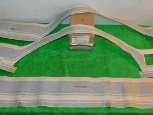 1974 1975 Ford Maverick Grabber NOS BLUE GRABBER RH BODY SIDE STRIPE DECALS KIT