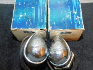 1966-1971 Fairlane Torino Montego Wagon 67-71 Ranchero Gt NOS REAR LICENSE LAMPS