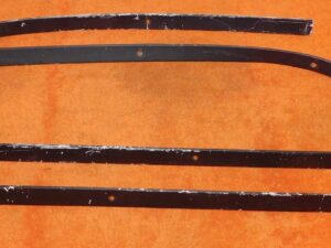 Early 1965 Mustang Shelby ORIG FASTBACK INTERIOR QUARTER SAIL REAR MOLDINGS SET
