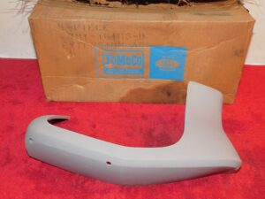 1967 Mercury Montclair Commuter NOS LH FRONT FENDER EXTENSION w/ Moulding Holes