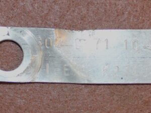 1971 Ford Mustang Maverick Galaxie LTD Comet Montego ORIG 302 2V ENGINE ID TAG