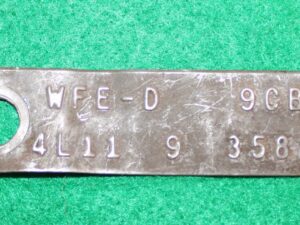 1979 Ford F100 F150 Bronco ORIG 9" REAR END AXLE DIFFERENTIAL TAG 4L11 Locking