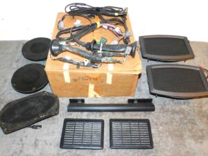 1976-1982 Granada Monarch NOS STEREO SPEAKER KIT Dash Door Rear Package Tray