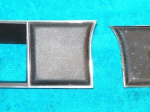 1971 1972 1973 Cougar XR7 Hardtop ORIG DASH A/C VENT - SWITCH PANEL TRIM BEZELS