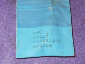 1969-1972 Ford Galaxie LTD Pinto Monterey NOS FRONT DOOR HINGE BUSHING SPACER