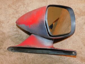 1969 1970 Mustang Fastback Mach 1 Boss Convert Shelby ORIG RH RACING DOOR MIRROR
