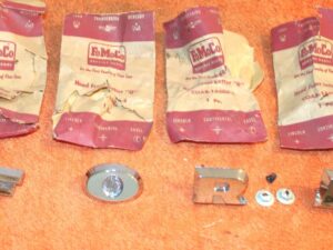 1960 Fairlane 500 Coupe Sedan Wagon NOS 'FORD' HOOD or TAIL GATE EMBLEM LETTERS