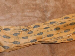 1977 Ford LTD II Elite Thunderbird NOS LH FENDER SIDE REAR MOULDING Chamois