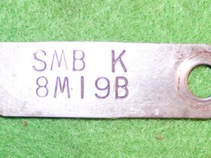 1969 Mustang Mach1 Boss Shelby Cougar Eliminator ORIG SMB K P/S STEERING BOX TAG