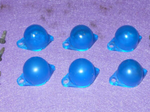 1967 1968 1969 1970 Mustang GT Shelby Cougar Xr7 GAUGE LIGHT BULB BLUE DIFFUSERS