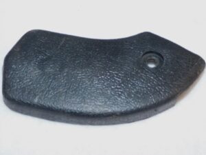 1964 1/2 1964.5 Ford Mustang Coupe Convertible ORIG PS RH BLACK SEAT HINGE COVER