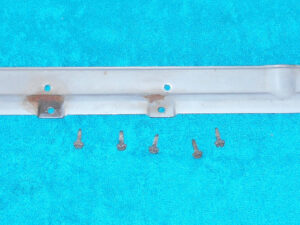 1967 1968 Mercury Cougar Stdrd XR7 XR7-G Gte ORIG DASH GAUGE BEZEL MOUNT BRACKET
