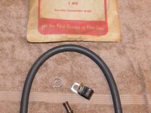 1960-63 Ford Galaxie Monterey S-55 60-61 Thunderbird NOS REAR AXLE VENT HOSE KIT