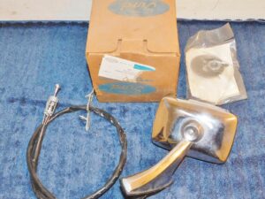73-78 Ford Custom Galaxie LTD Monterey Marquis NOS LH REMOTE CONTROL DOOR MIRROR