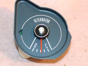 1969 1970 Mustang Boss GT Mach 1 Grande ORIG DELUXE DECOR DASH ALTERNATOR GAUGE