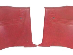 1969 Cougar Hrdtp Eliminator ORIG DARK RED STANDARD INTERIOR REAR QUARTER PANELS