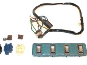 1969 1970 Cougar ORIG XR7 DASH SWITCH PANEL + WIRING Courtesy Map Panel Accy