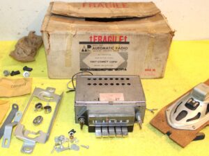 1967 Mercury Comet Capri Caliente Cyclone NOS AM TRANSISTOR AUTOMATIC RADIO KIT