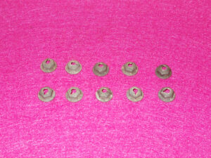 1967 Shelby GT 350 500 1968 Cougar XR7 GTE ORIG SEQUENTIAL TAIL LIGHT BEZEL NUTS