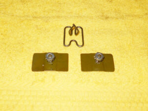 1968 1969 Thunderbird Hardtop Landau ORIG REAR SEAT UPPER TRIM MOUNTING CLIPS