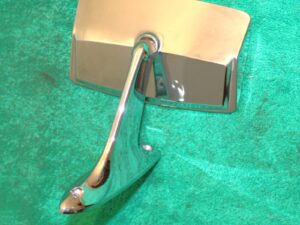 1971 1972 73 Ford Mustang Fastback Coupe Convertible ORIG LH CHROME DOOR MIRROR