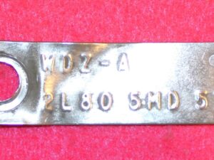 1966 Ford Falcon Futura ORIG 8" REAR END AXLE DIFFERENTIAL TAG EquaLok 2L80